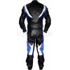 RTX Transformer Blue Pro Leather Motorcycle Suit
